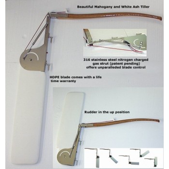 AMF Apollo 16 High Performance Kick-up Rudder Assembly